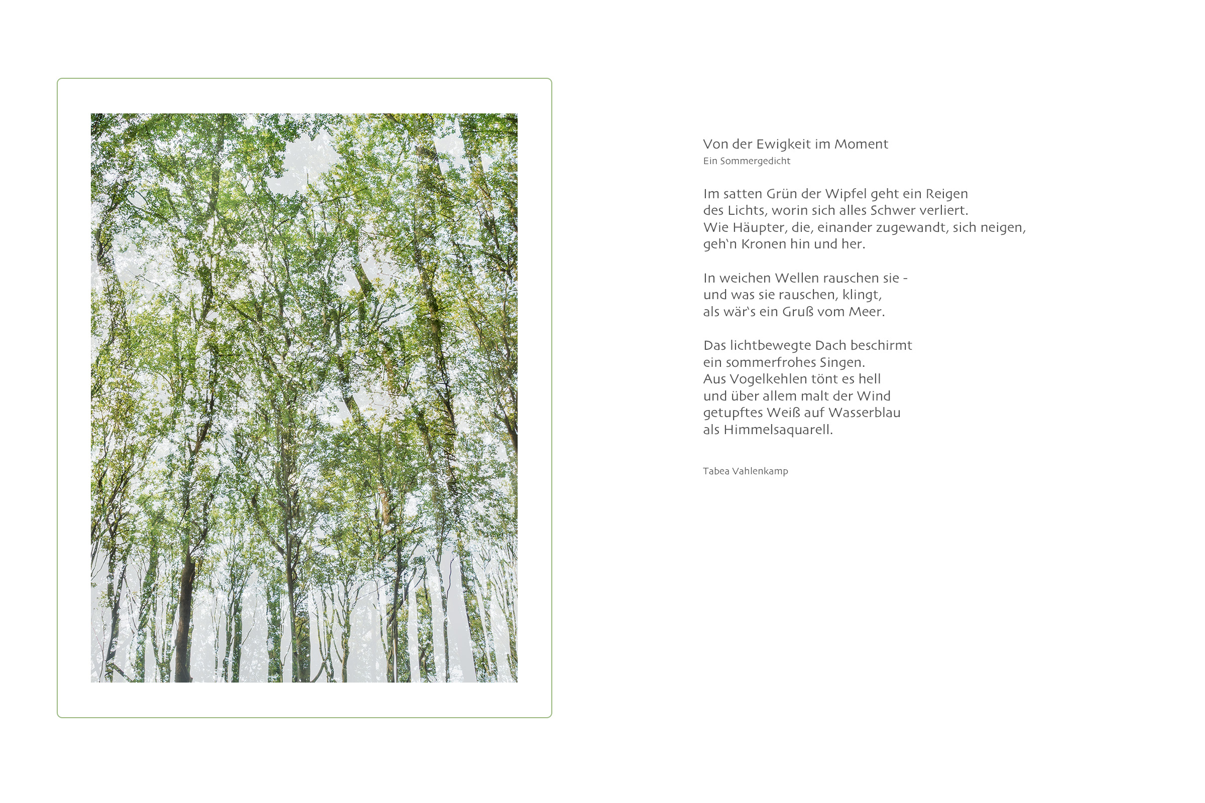Ewigkeit im Moment